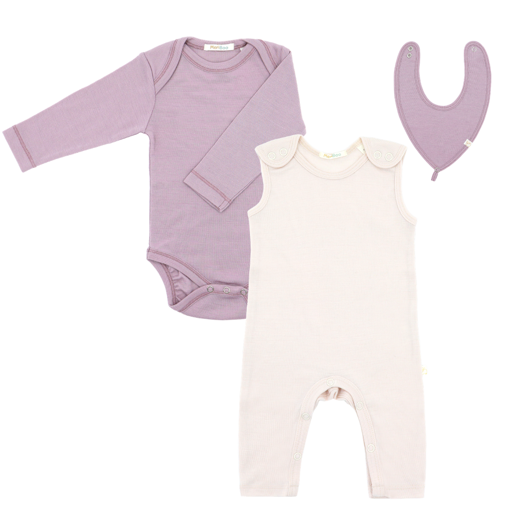 MeriBoo – Set aus 100 % feiner Merinowolle „Spring Essentials“