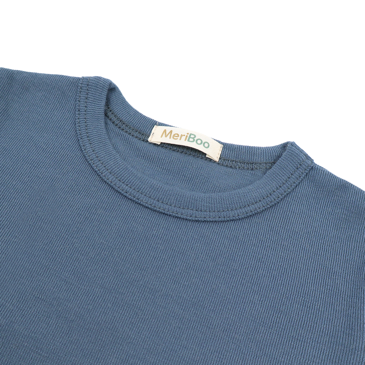 Kinder-T-Shirt aus 100 % feiner Merinowolle