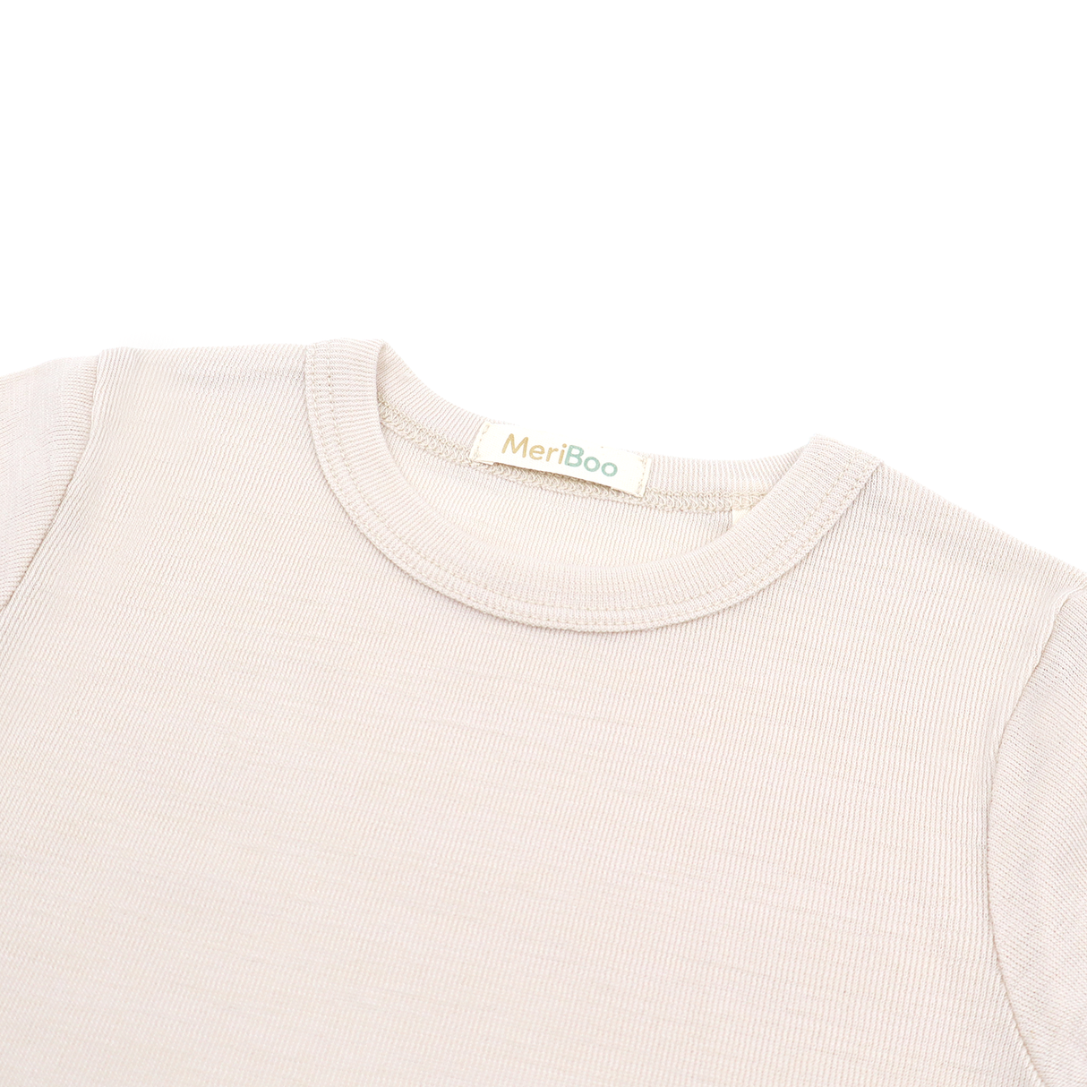 Kinder-T-Shirt aus 100 % feiner Merinowolle