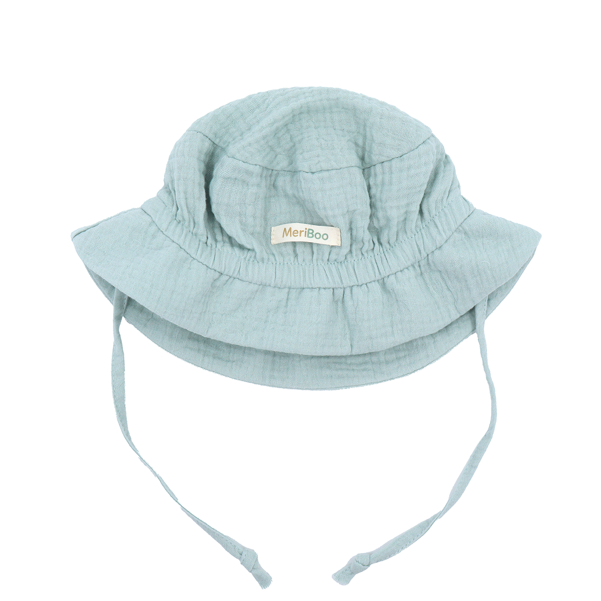 Mütze „Soft Breeze“ aus 100 % Bio-Musselin mit verlängertem Rückenteil zum Schutz des Nackens