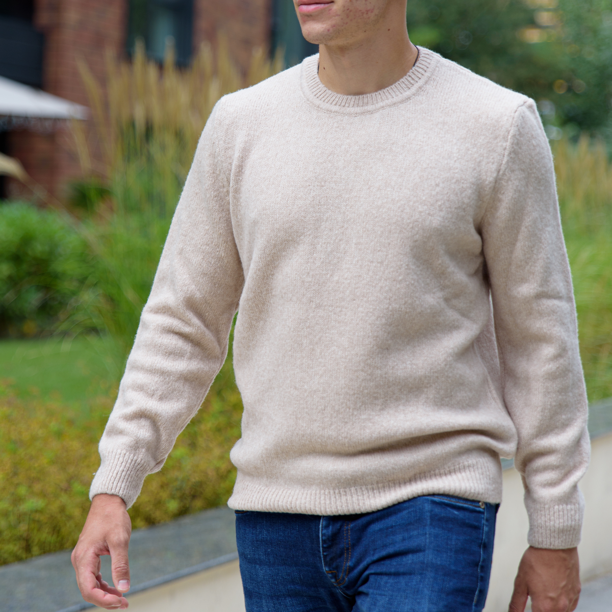Unisex-Pullover aus Merinowolle