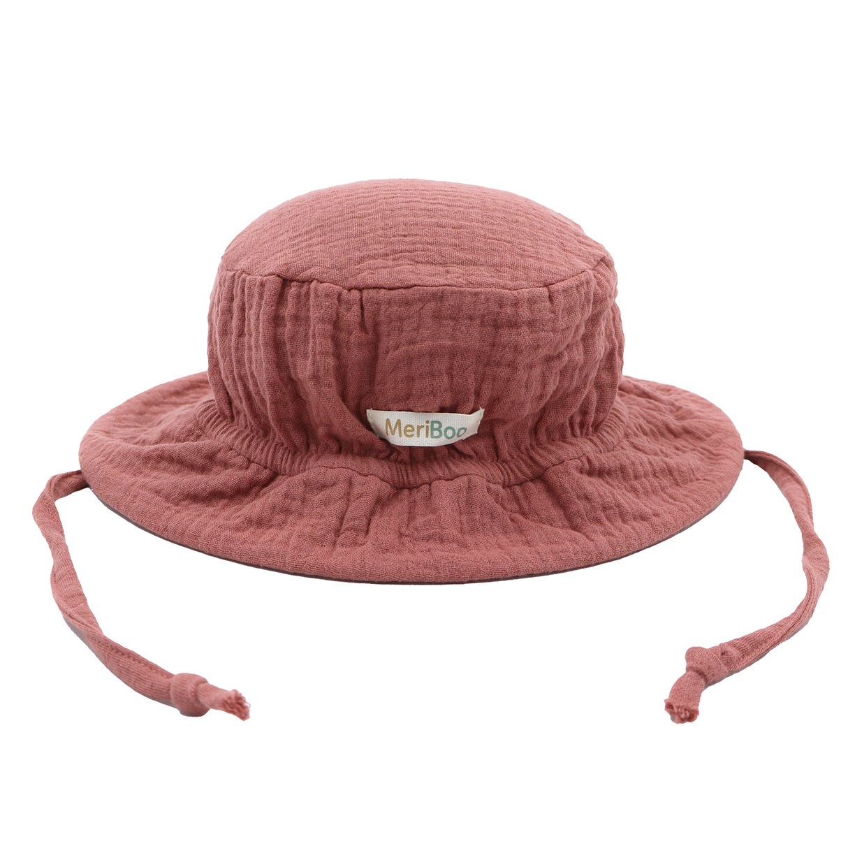 Mütze „Soft Breeze“ aus 100 % Bio-Musselin mit verlängertem Rückenteil zum Schutz des Nackens