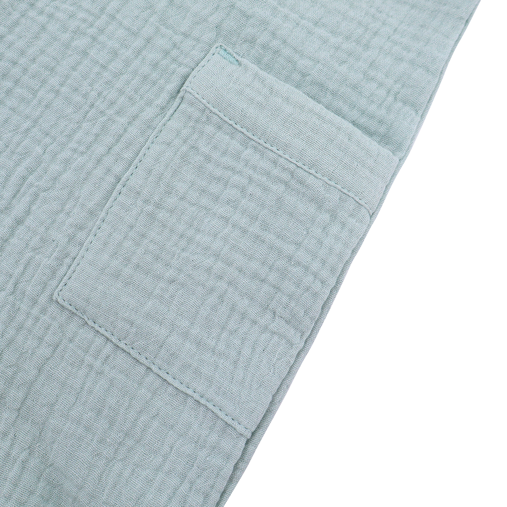 Ärmelloser Strampler „Soft Breeze“ aus 100 % Bio-Musselin