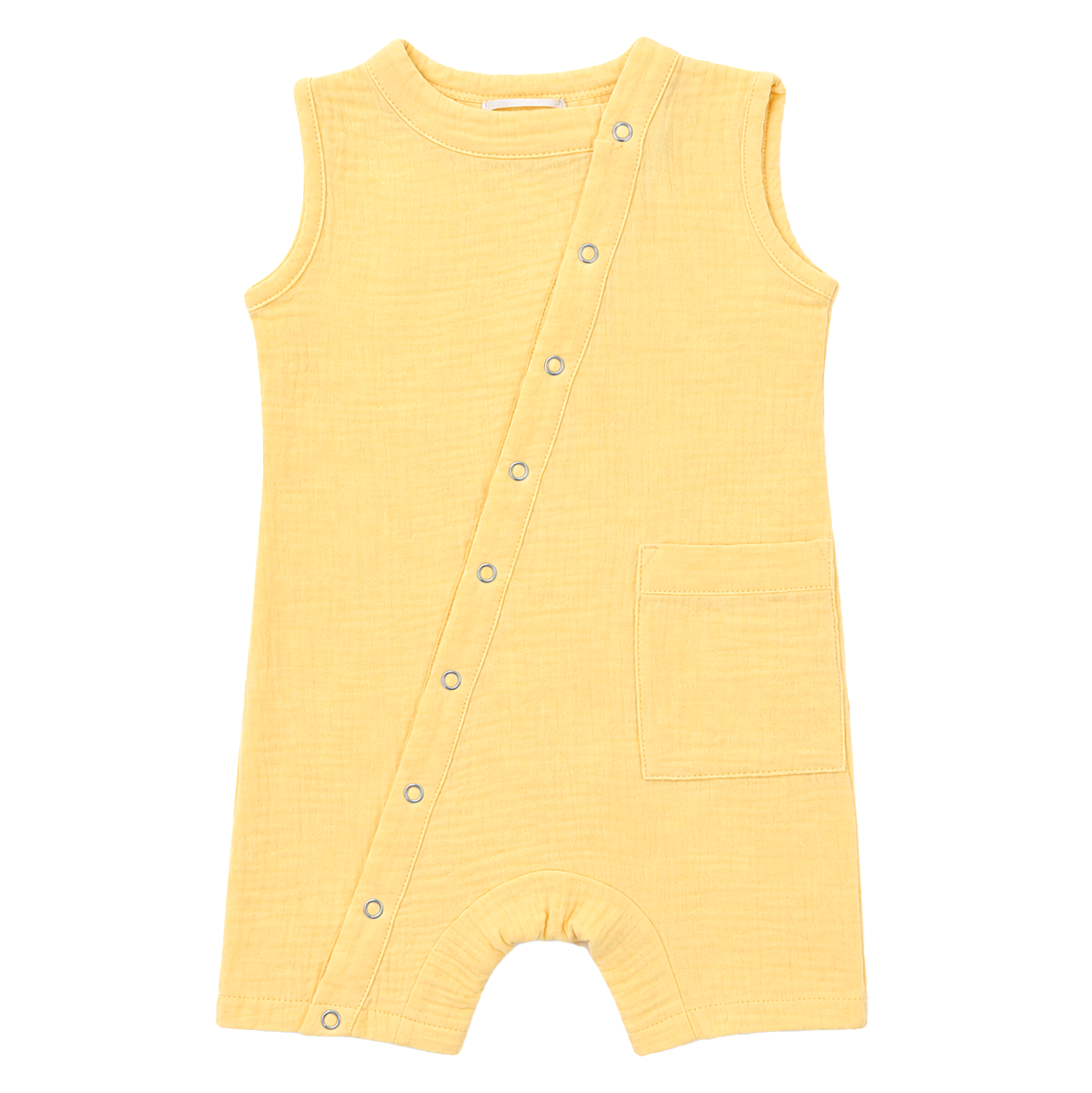 Ärmelloser Strampler „Soft Breeze“ aus 100 % Bio-Musselin