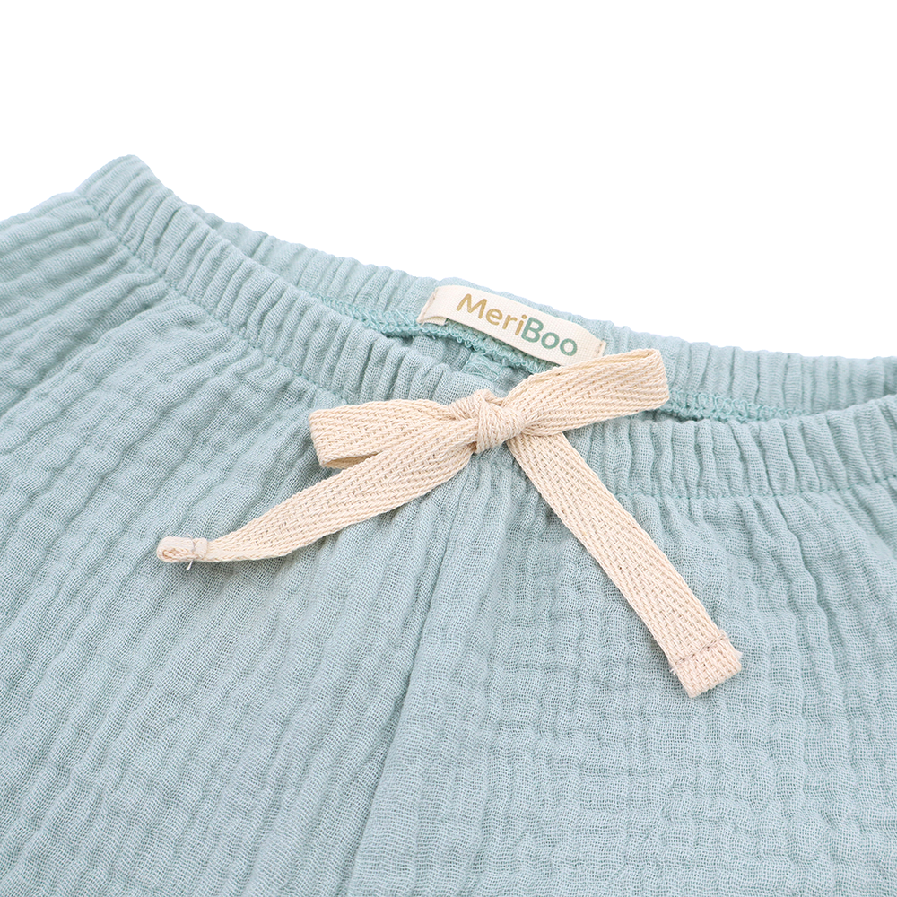 Kurze Hose „Soft Breeze“ aus 100 % Bio-Musselin