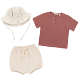 Set „Summer Comfort“ aus 100 % Bio-Musselin