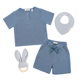 Set „Sunny Days“ aus 100 % Bio-Musselin