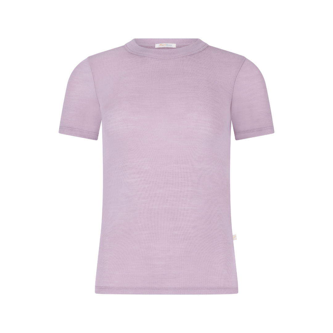 Damen-T-Shirt aus 100 % zertifizierter feiner Merinowolle