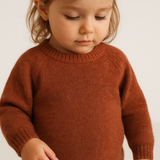 Weicher Kinderpullover aus Merinowolle