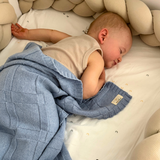 Luxusdecke aus 100% zertifizierter Merinowolle - 100х80 см.