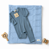 MeriBoo-Set – Strampler + Decke aus 100 % zertifizierter Merinowolle „Sweet Dreams“