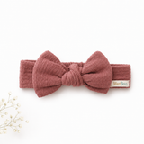 Schleife „Soft Breeze“ aus 100 % Bio-Musselin