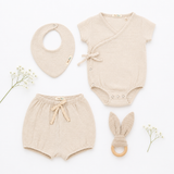 Neugeborenen-Set „First Summer“ aus 100 % Bio-Musselin