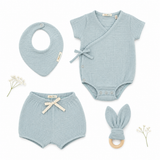 Neugeborenen-Set „First Summer“ aus 100 % Bio-Musselin