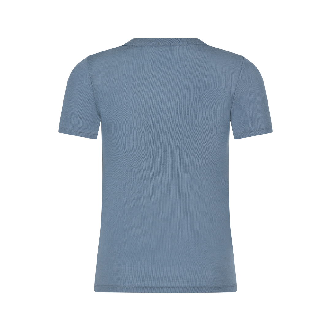 Damen-T-Shirt aus 100 % zertifizierter feiner Merinowolle