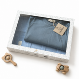 MeriBoo-Set – Strampler + Decke aus 100 % zertifizierter Merinowolle „Sweet Dreams“
