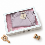 MeriBoo-Set – Strampler + Decke aus 100 % zertifizierter Merinowolle „Sweet Dreams“