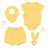 Neugeborenen-Set „First Summer“ aus 100 % Bio-Musselin