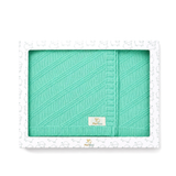 Luxuriöse Babydecke aus 100 % zertifizierter Merinowolle – 80 x 80 cm