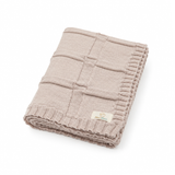 Luxuriöse Babydecke aus 100 % zertifizierter Merinowolle – 100 x 80 cm.