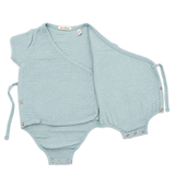 Wickelbody „Soft Breeze“ aus 100 % Bio-Musselin