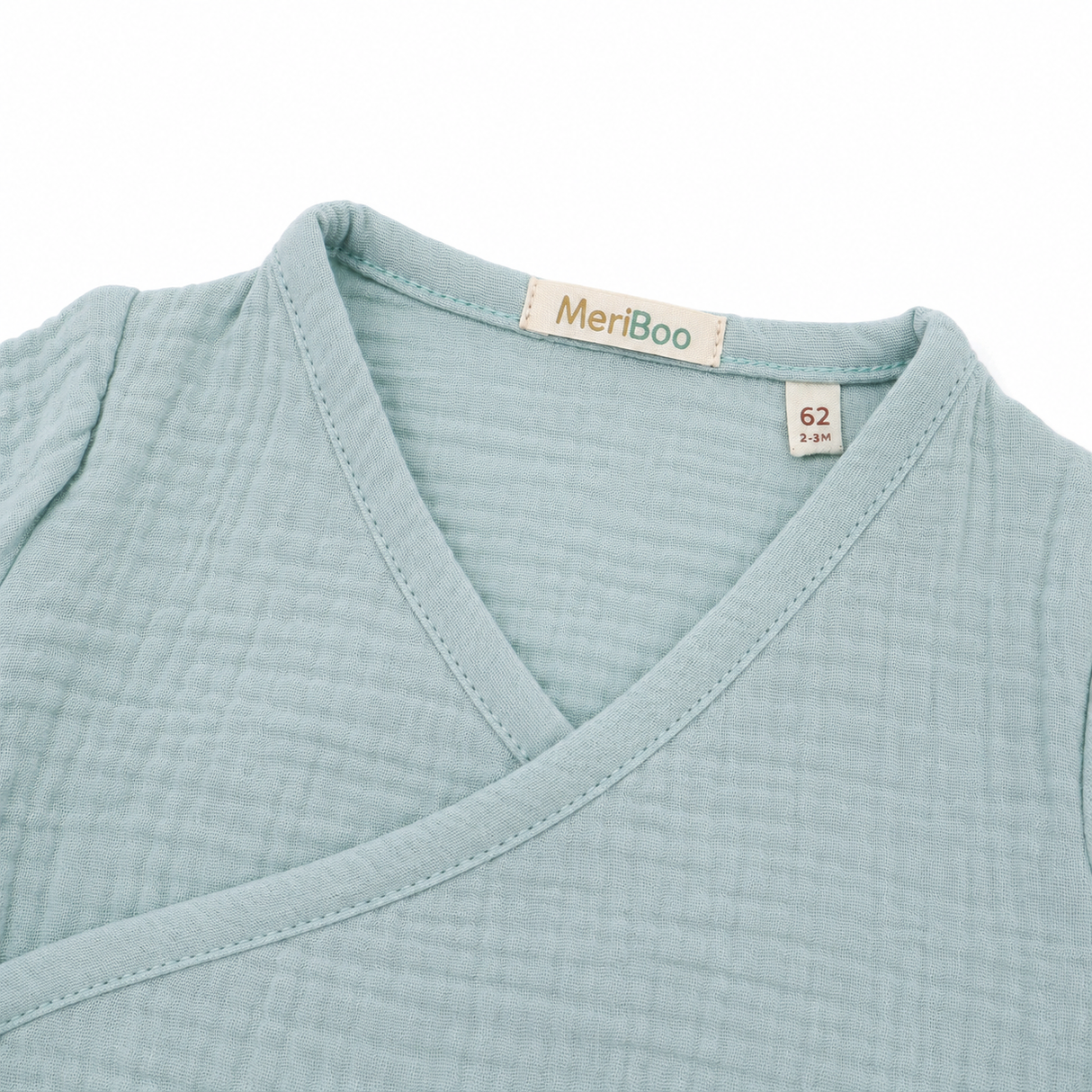 Wickelbody „Soft Breeze“ aus 100 % Bio-Musselin