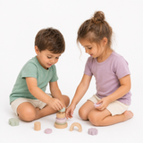 Kinder-T-Shirt aus 100 % feiner Merinowolle