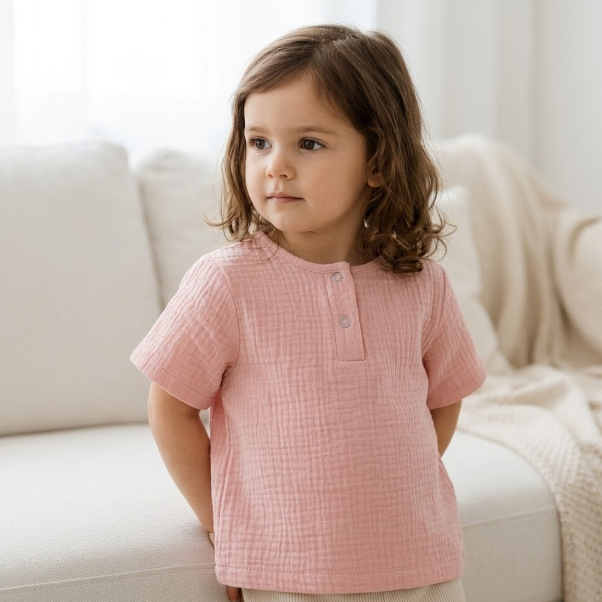 MeriBoo – Basisset aus 100 % Bio-Musselin „Mini Essentials Summer“