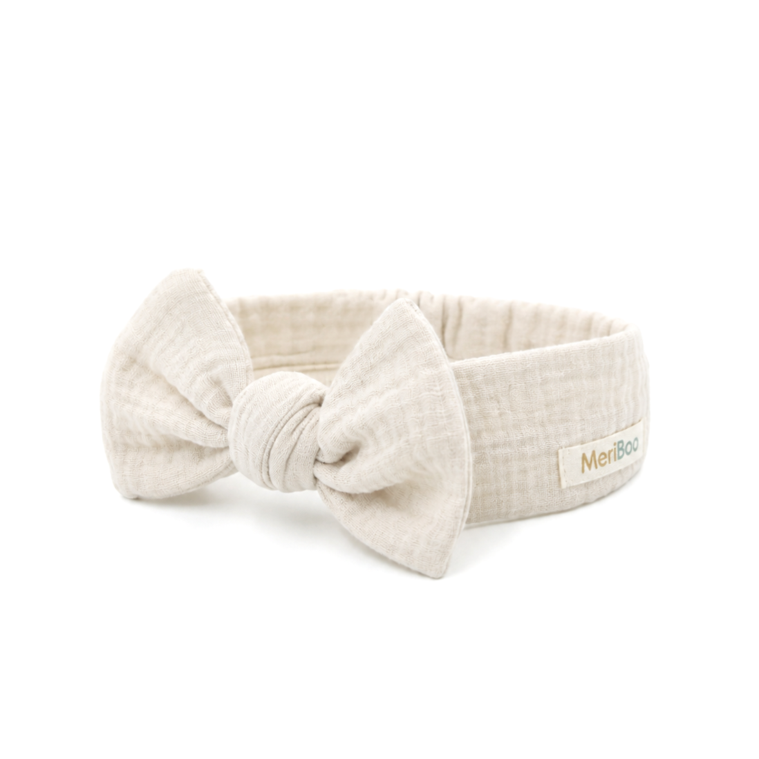 Schleife „Soft Breeze“ aus 100 % Bio-Musselin