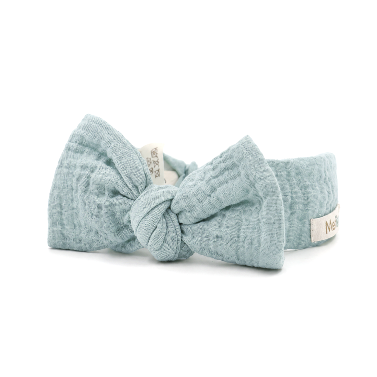 Schleife „Soft Breeze“ aus 100 % Bio-Musselin