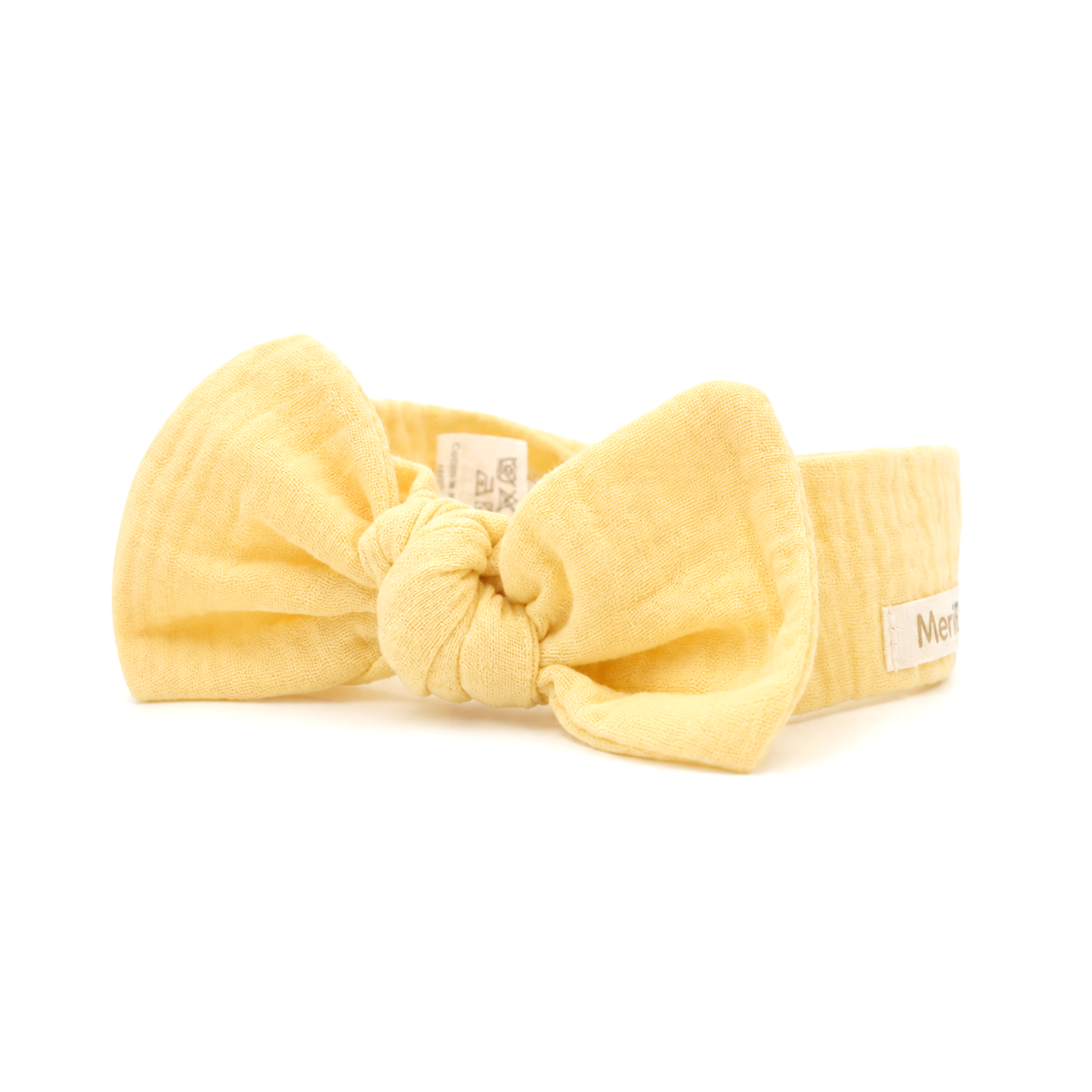 Schleife „Soft Breeze“ aus 100 % Bio-Musselin