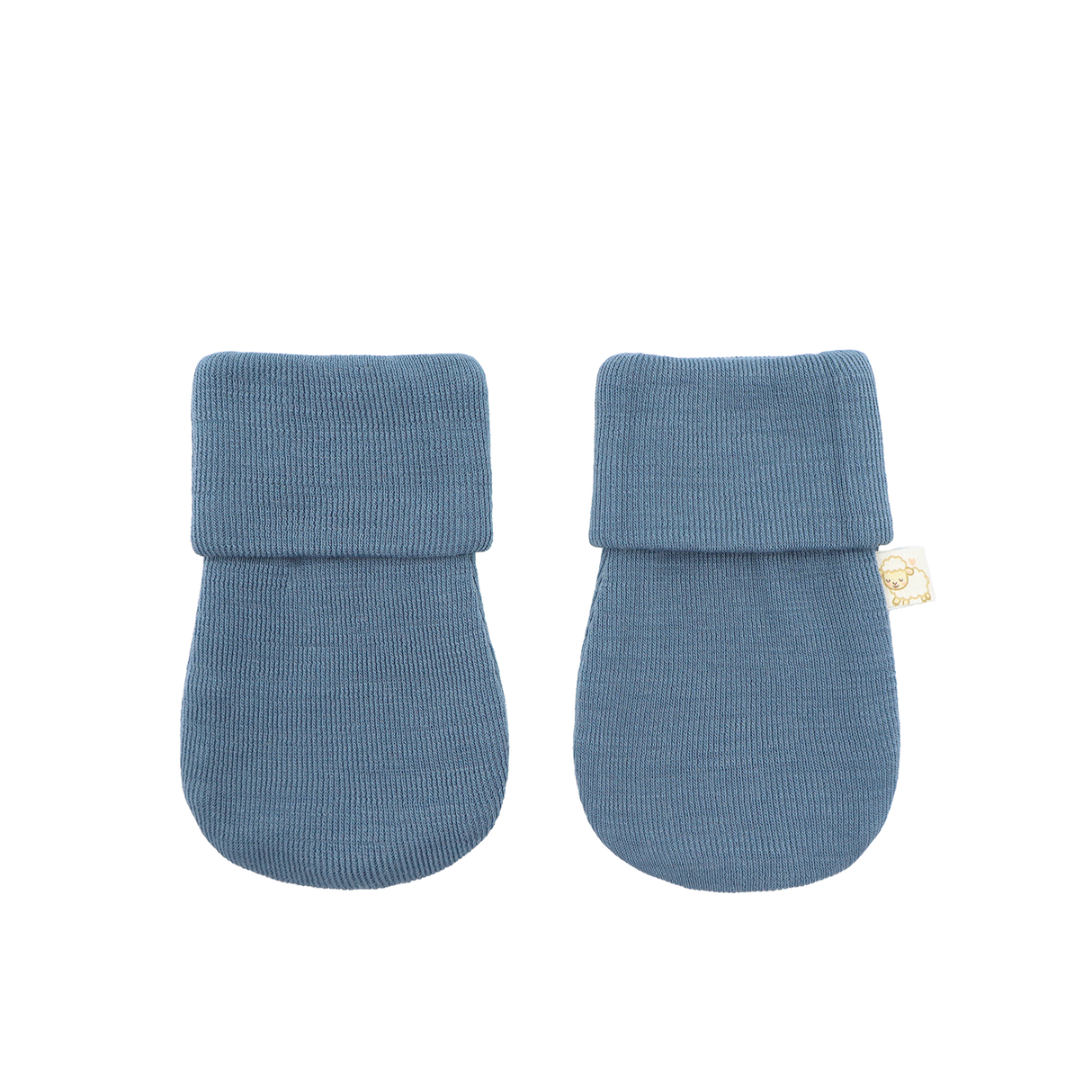 2-in-1-Set aus Söckchen und Fäustlingen aus 100 % feiner Merinowolle