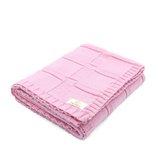 Luxuriöse Babydecke aus 100 % zertifizierter Merinowolle – 100 x 80 cm.