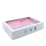 Luxuriöse Babydecke aus 100 % zertifizierter Merinowolle – 100 x 80 cm.