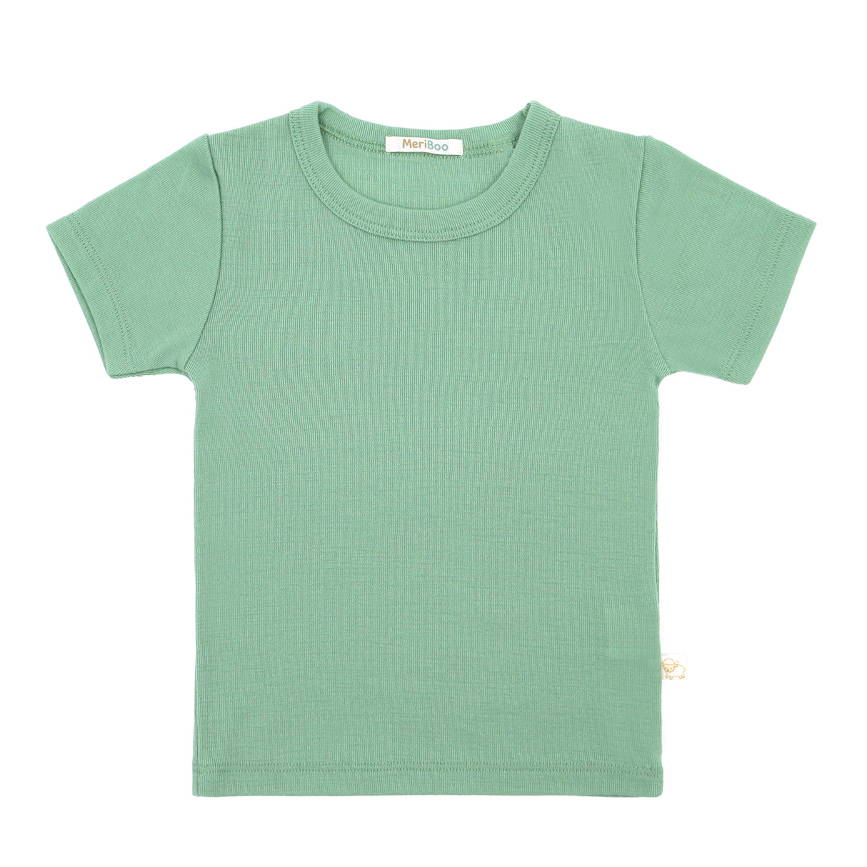 Kinder-T-Shirt aus 100 % feiner Merinowolle