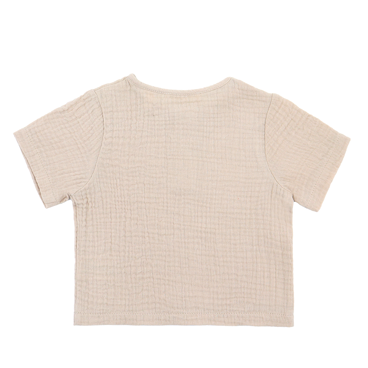 Kurzärmliges Hemdchen „Soft Breeze“ aus 100 % Bio-Musselin