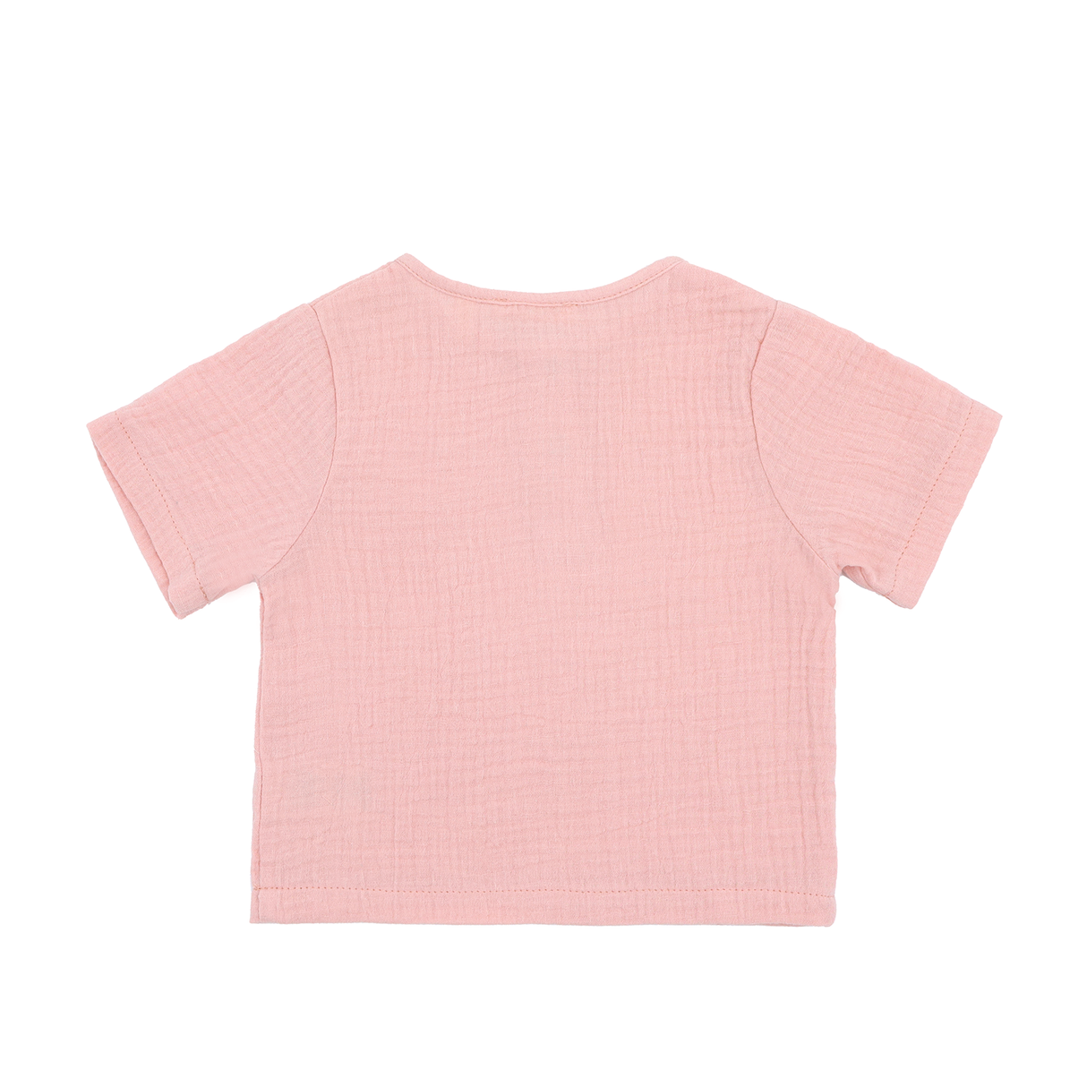 Kurzärmliges Hemdchen „Soft Breeze“ aus 100 % Bio-Musselin