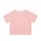 Kurzärmliges Hemdchen „Soft Breeze“ aus 100 % Bio-Musselin