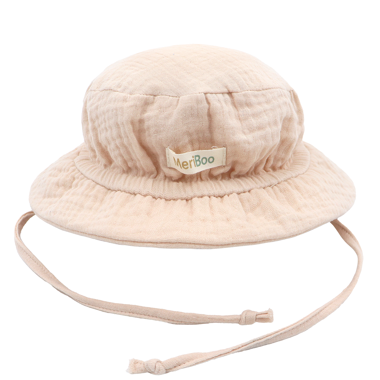 Mütze „Soft Breeze“ aus 100 % Bio-Musselin mit verlängertem Rückenteil zum Schutz des Nackens