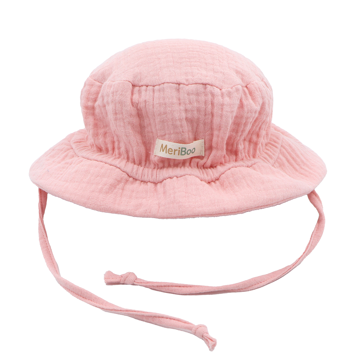Mütze „Soft Breeze“ aus 100 % Bio-Musselin mit verlängertem Rückenteil zum Schutz des Nackens