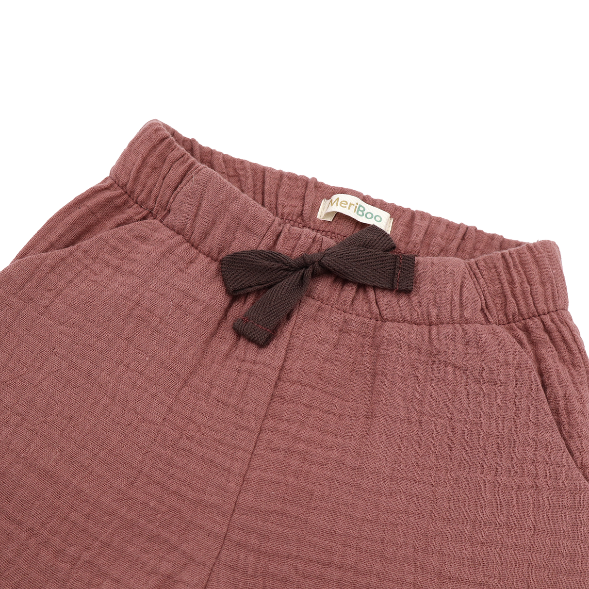 Kurze Hose „Soft Breeze“ aus 100 % Bio-Musselin