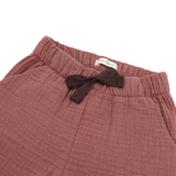 Kurze Hose „Soft Breeze“ aus 100 % Bio-Musselin
