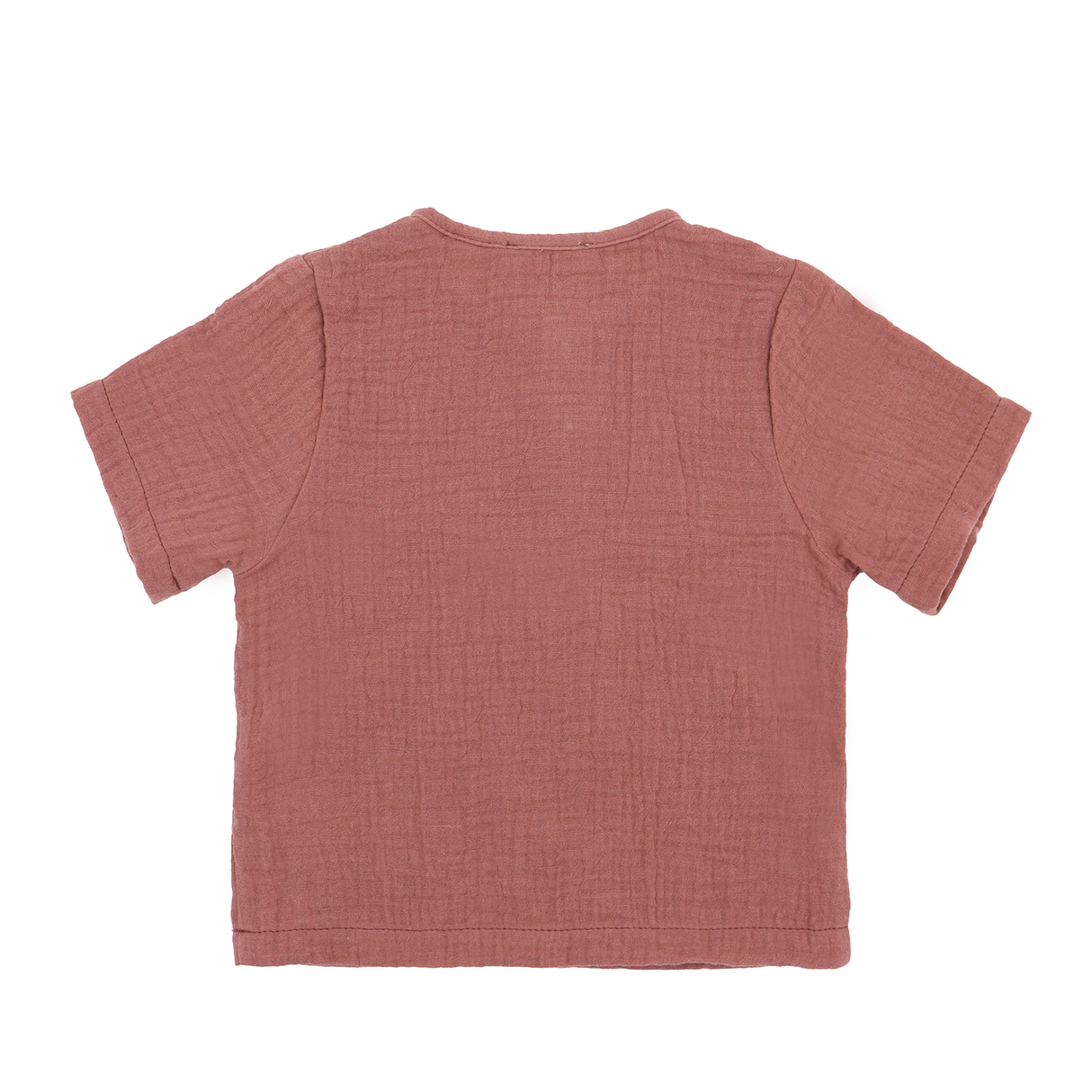 Kurzärmliges Hemdchen „Soft Breeze“ aus 100 % Bio-Musselin
