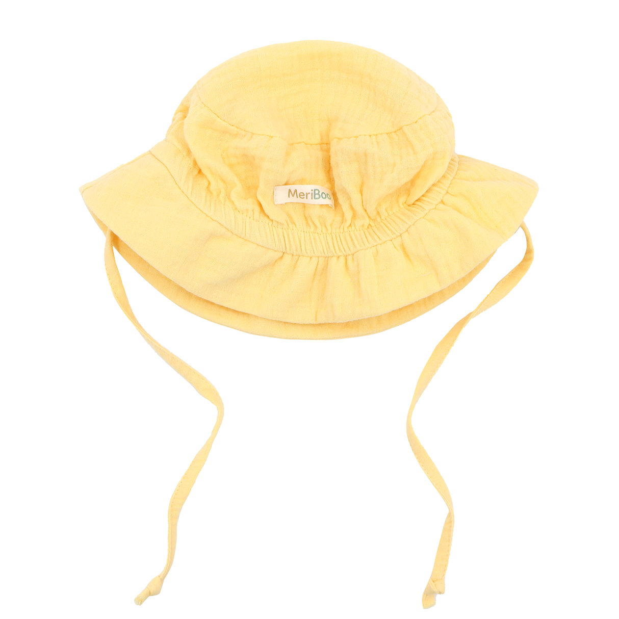 Mütze „Soft Breeze“ aus 100 % Bio-Musselin mit verlängertem Rückenteil zum Schutz des Nackens