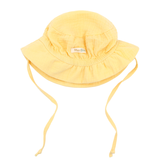 Mütze „Soft Breeze“ aus 100 % Bio-Musselin mit verlängertem Rückenteil zum Schutz des Nackens
