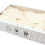 Luxuriöses Heimkehr-Set aus 100 % zertifizierter feiner Merinowolle MeriBoo Premium