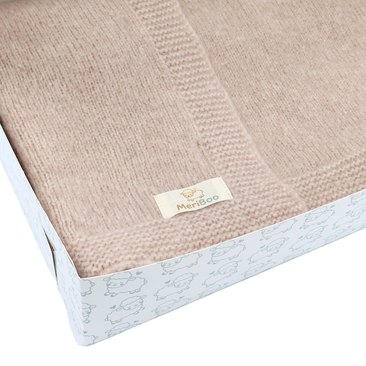 Warme und kuschelige Wickeldecke aus MeriBoo-Merinowolle