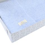 Warme und kuschelige Wickeldecke aus MeriBoo-Merinowolle