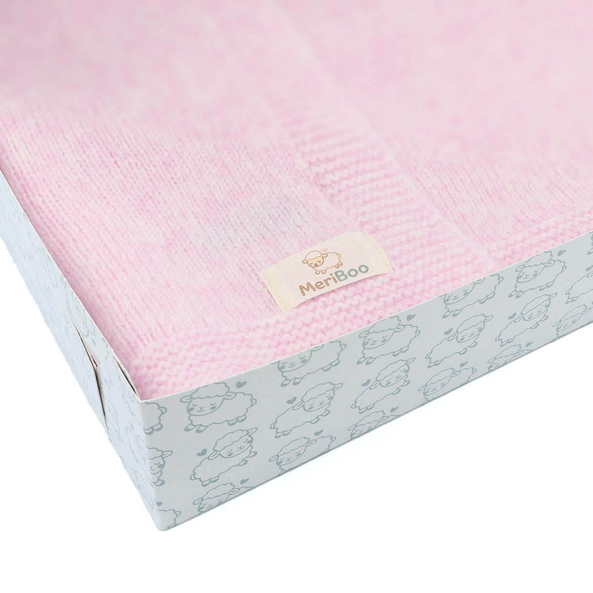 Warme und kuschelige Wickeldecke aus MeriBoo-Merinowolle