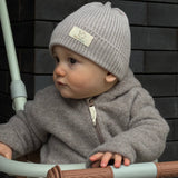 Mütze aus 100% Bio-Strickmerinowolle für Babys und Kinder